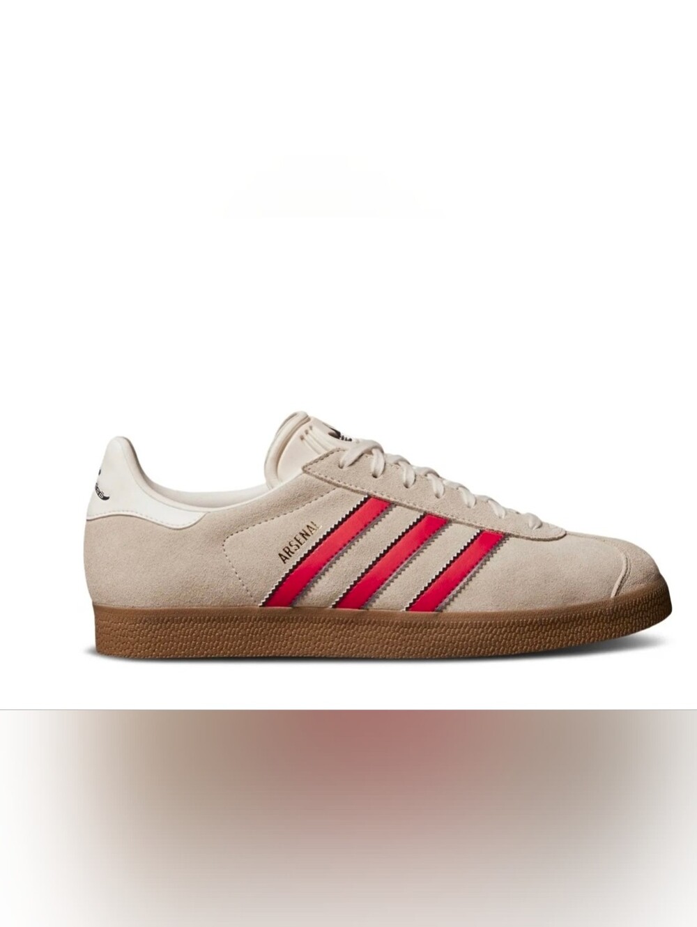 Adidas Gazelle Arsenal F.C Terrace Icons Shoes JS3042 Nib Mens 9 Cannon Limited